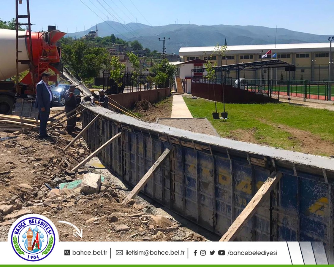 Belediyemizin Girişimleri Sonucu Bahçe Şehir Stadı Yenilendi.