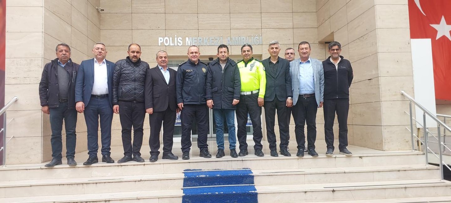 Belediye Başkanımız Zeynel Mete Kadıoğlu’ndan Emniyet Teşkilatına Anlamlı Ziyaret